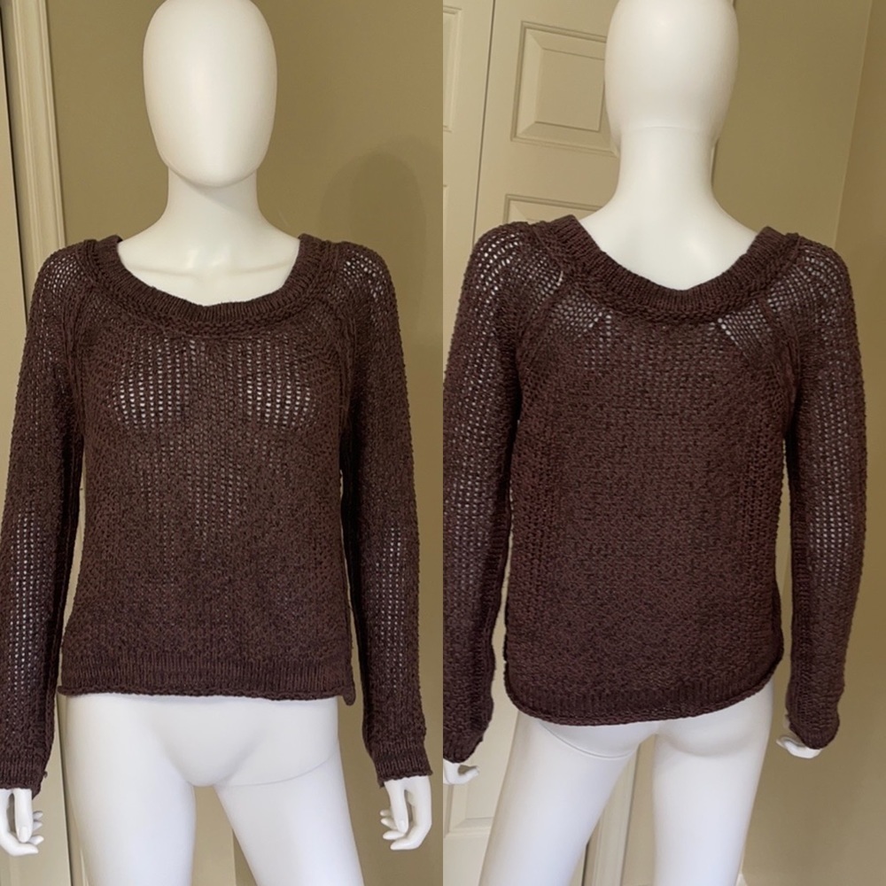 ❤️FREE People Sahara Star Open Knit Sweater. Size XS. P6/A812 - Picture 2 of 8